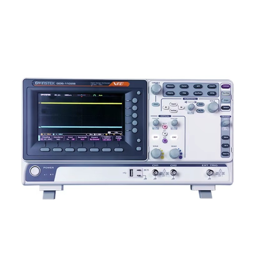 Digital Storage Oscilloscope 4 Channel 100Mhz - Oscilloscopio Digitale GWInstek GDS-1102B, GDS-1104B, Doppio
