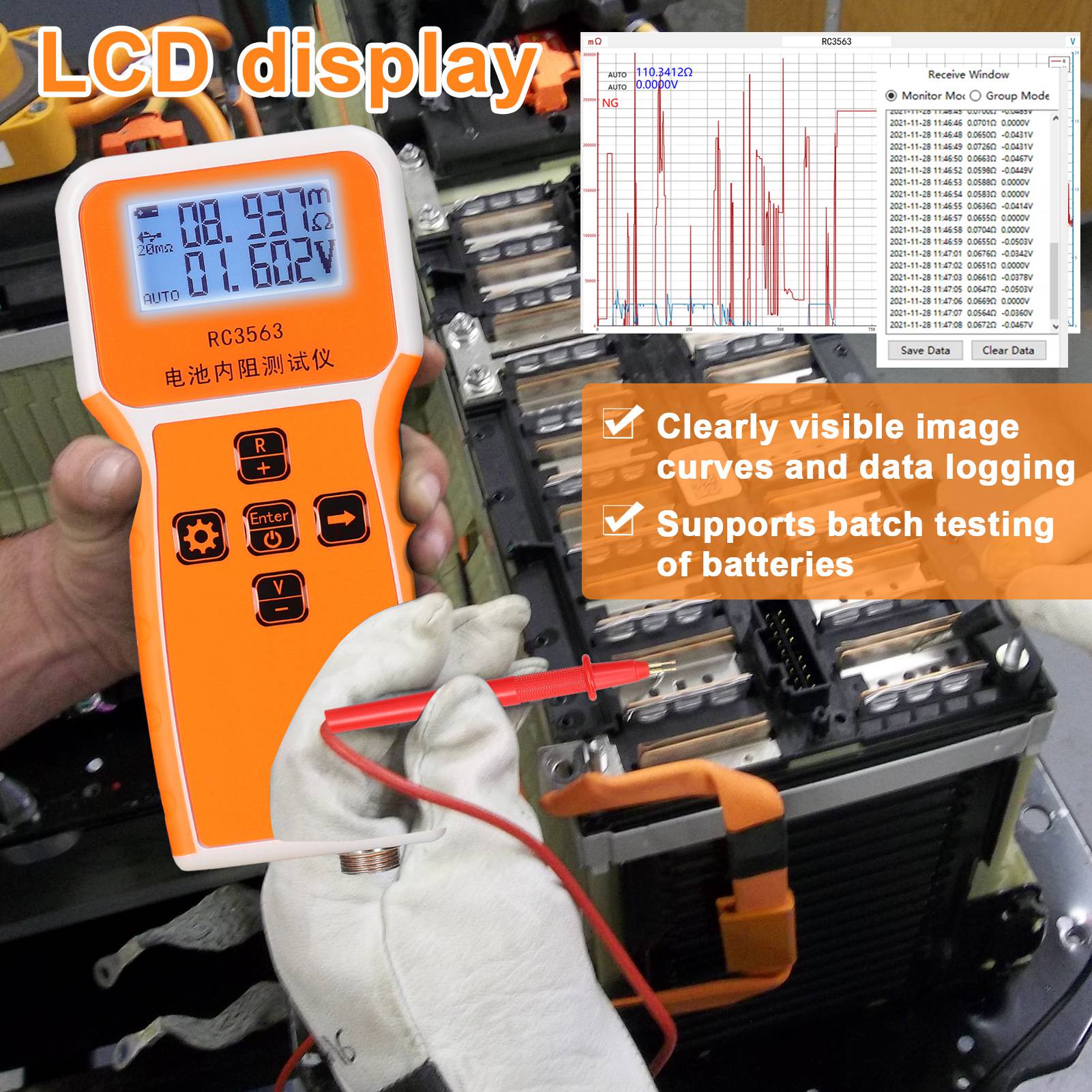 Tester Portatile di Resistenza - Battery Internal Resistance Tester Four Wire recensione e prezzo