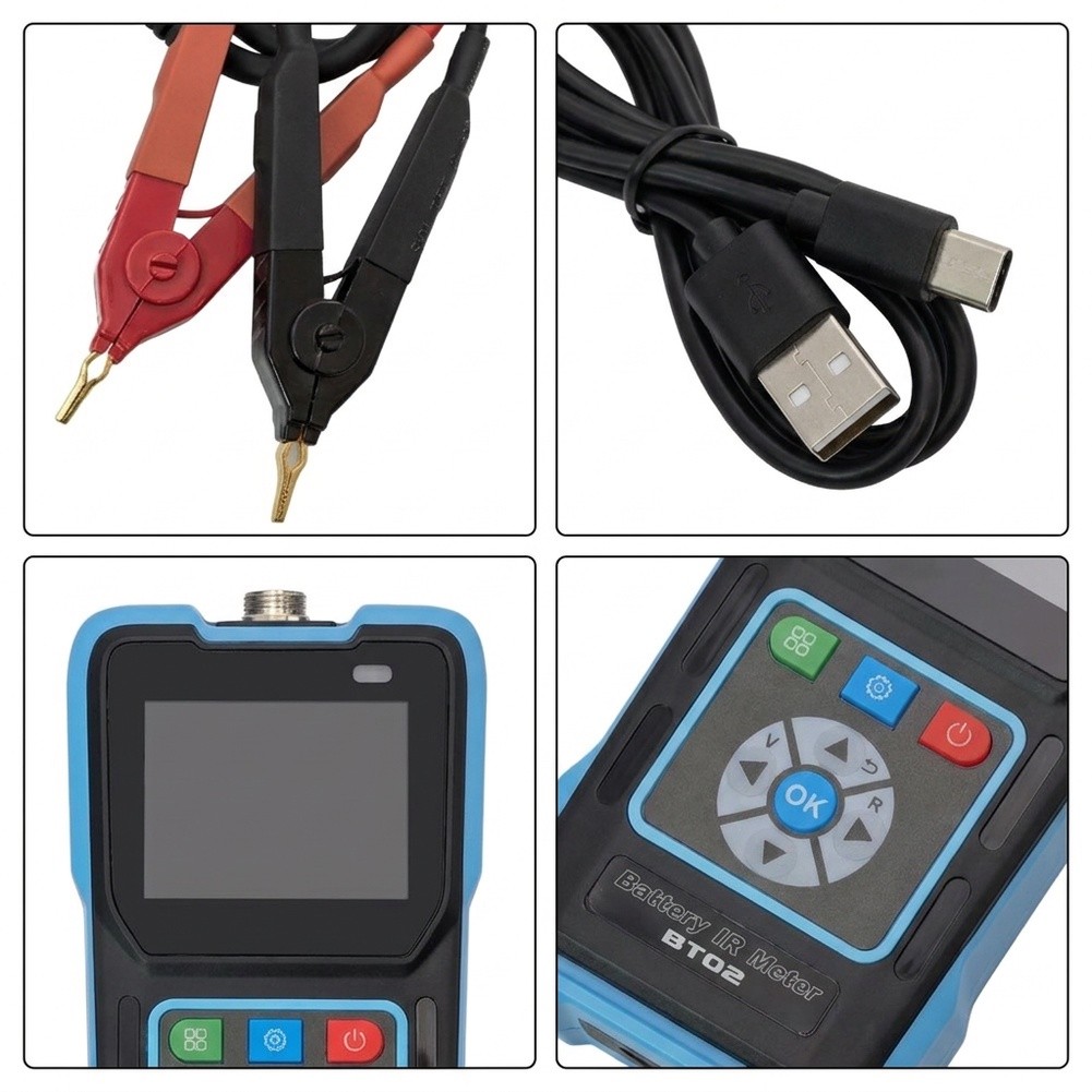 BT02: misuratore a quattro fil - Battery Internal Resistance Tester Four Wire recensione e prezzo